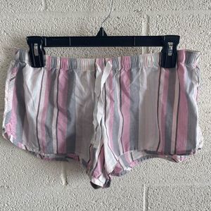 Victoria’s Secret Striped Sleep Shorts Size Small
